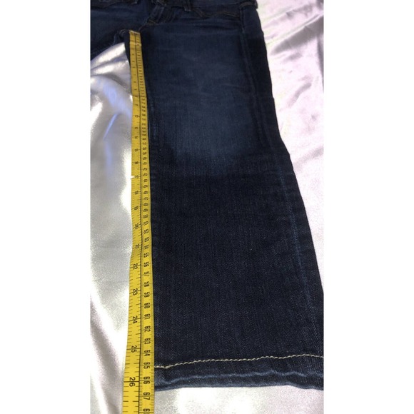 7 For All Mankind The Skinny Denim Jeans Size 26 Pants - Picture 4 of 10